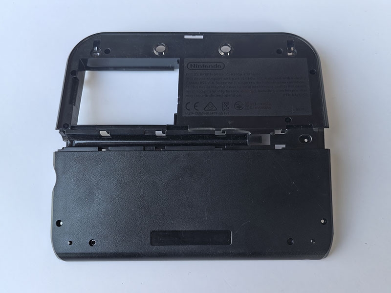 游戏机 腐蚀纹工艺